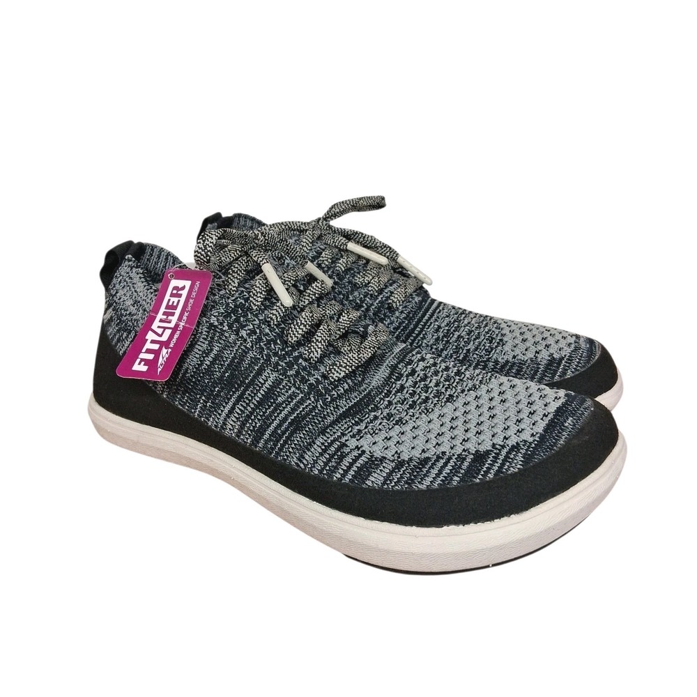 New‎ Womens Altra Vali Grey Black Athletic Trail Running Sneakers Shoes Size 6